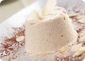 Budino al cioccolato bianco