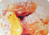 Bignè alla crema chantilly